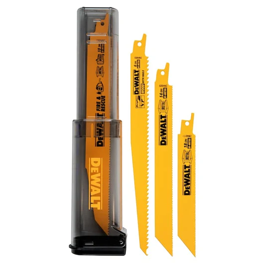 Dewalt 16PC GENERAL PURPOSE RECIPROCATING SAW BLADE KIT W CASE - DW4899