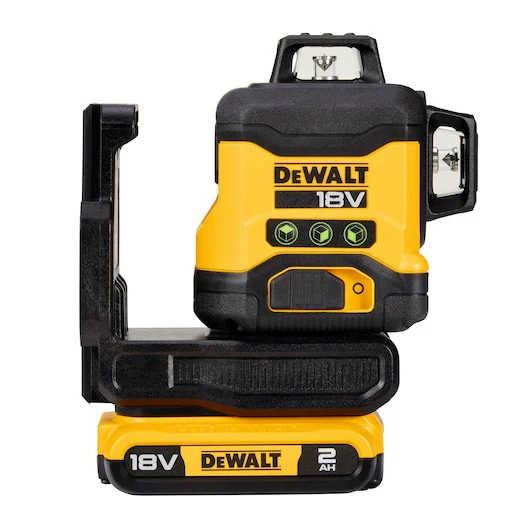 Dewalt 18V XR 3x360° Compact Multi Line Laser Kit Green - DCLE34031D1-XE