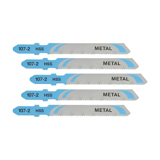 Dewalt JIGSAW BLADE 76MM 1.2TP STRAIGHT METAL SHEET T118A 5PC - DT2160-QZ