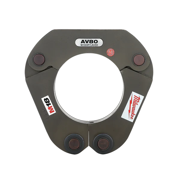 Milwaukee M18™ 3" Press Tool Head (AV80) - M18HPT-AV80