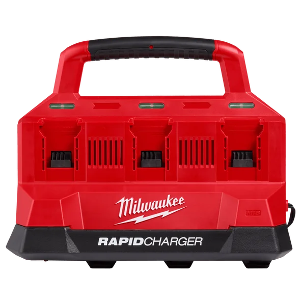 Milwaukee M18™ 6 Bay PACKOUT™ Rapid Charger (Tool Only) - M18PC6 - Image 10