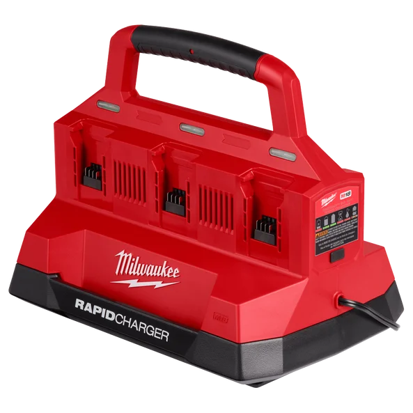 Milwaukee M18™ 6 Bay PACKOUT™ Rapid Charger (Tool Only) - M18PC6 - Image 11