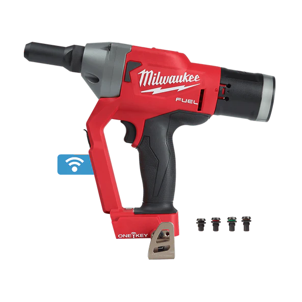 Milwaukee M18 FUEL™ 1/4" Rivet Tool with ONE-KEY™ (Tool Only) - M18FPRT-0