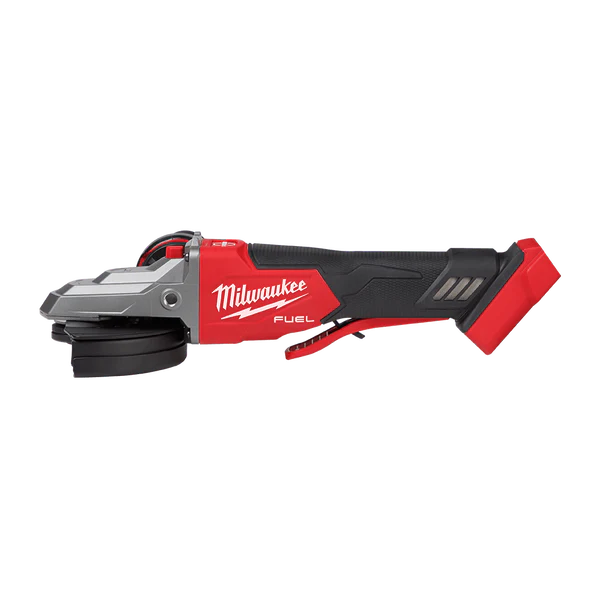 Milwaukee M18 FUEL™ 125mm (5") Flathead Braking Angle Grinder with Deadman Paddle Switch (Tool Only) - M18FAGF125XPDB-0