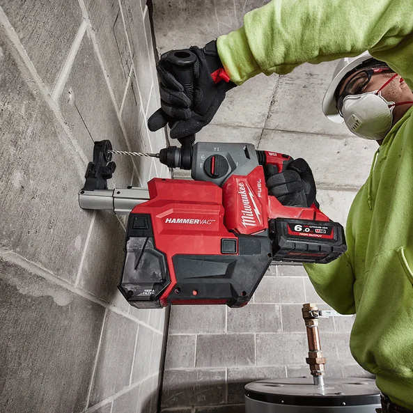Milwaukee M18 FUEL™ HAMMERVAC™ 26mm Dedicated Dust Extractor (Tool Only) - M18FDEX-0 - Image 2