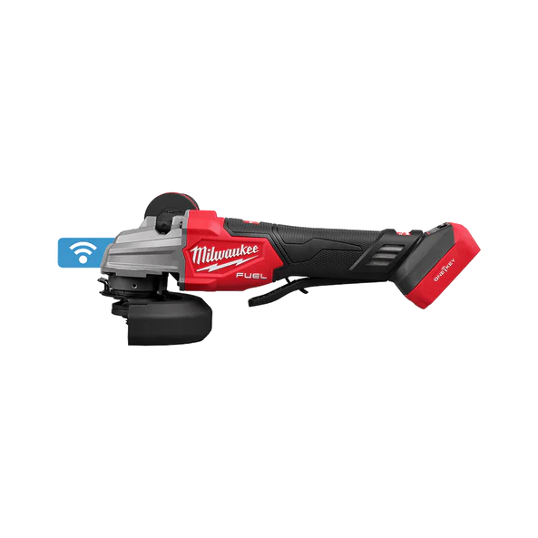 Milwaukee M18 FUEL™ ONE-KEY™ 125 mm (5") Dual-Trigger Braking Angle Grinder with Deadman Paddle Switch (Tool Only) - M18FSAGES1250