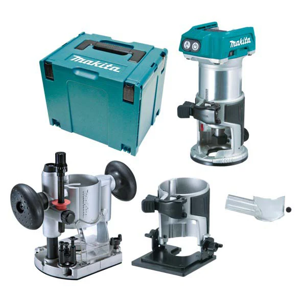 Makita 18V Mobile Brushless Laminate Trimmer Kit DRT50ZJX2