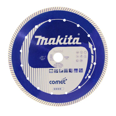 Makita 230mm x 22.23 DIAMOND BLADE TURBO RIM - COMET B-16053