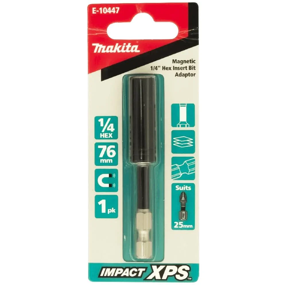 Makita 75mm Impact XPS Magnetic Insert Bit Holder E-10447 - Image 3