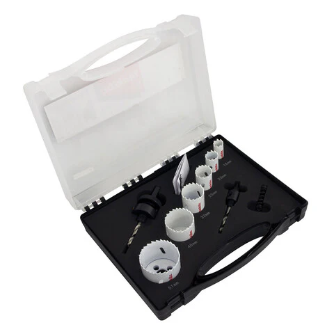 Makita Bi-METAL ELECTRICIAN HOLESAW SET 16-51mm - 9pc D-47123