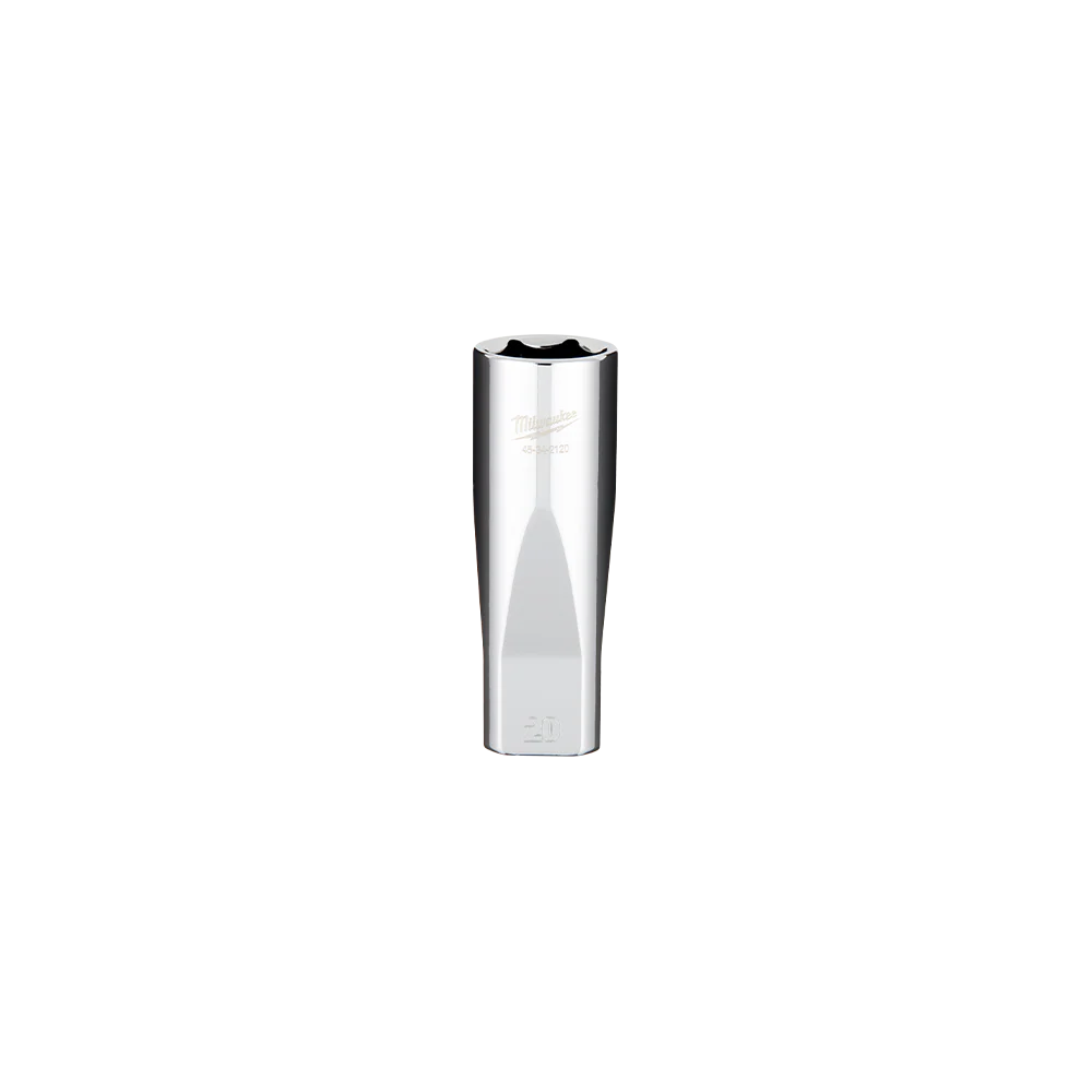 Milwaukee 1/2" Drive Socket  Metric Deep 20mm - 45342120