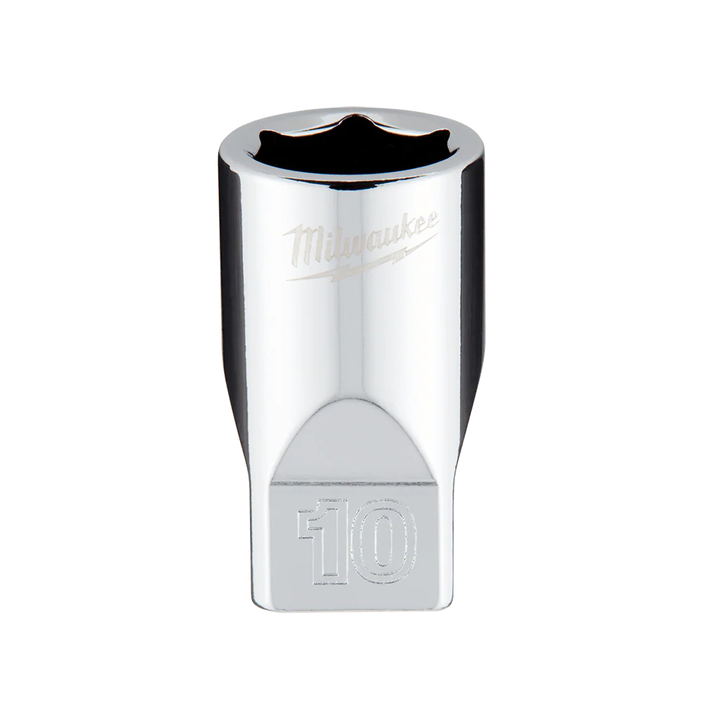 Milwaukee 1/4" Drive Socket Metric Standard 10mm - 45349036