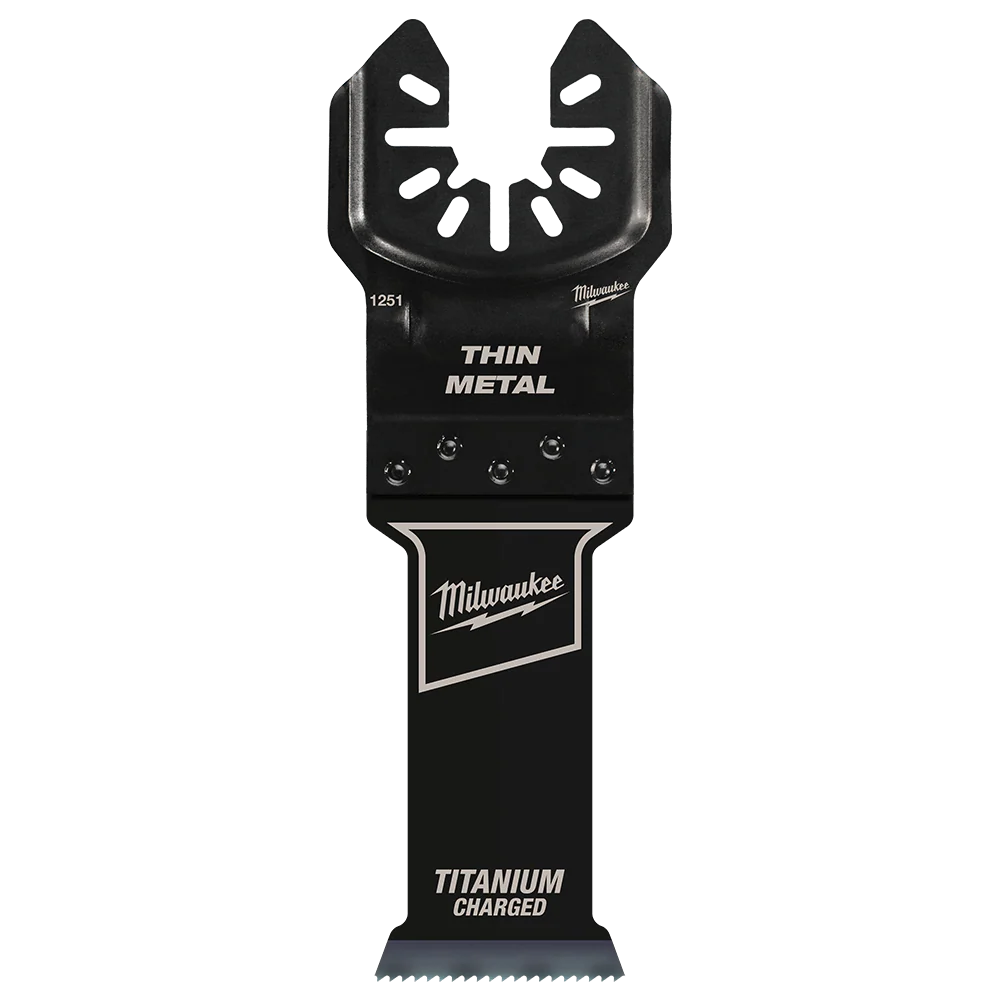 Milwaukee 28mm (1-1/8") Titanium Enhanced Bi-Metal Metal Blade 3PK, Open-Lok™ - 49251253