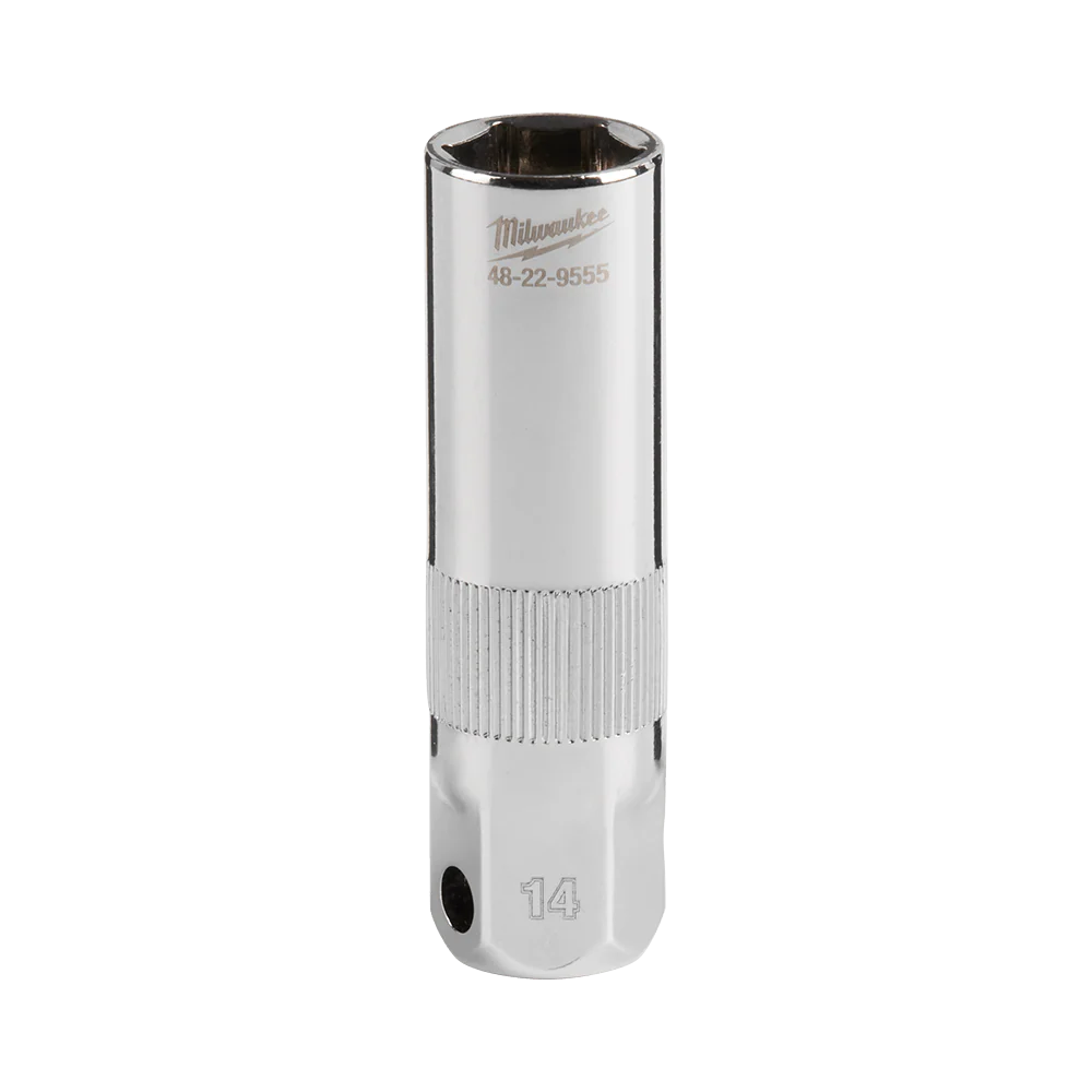 Milwaukee 3/8” Drive 14MM Spark Plug Socket - 48229555