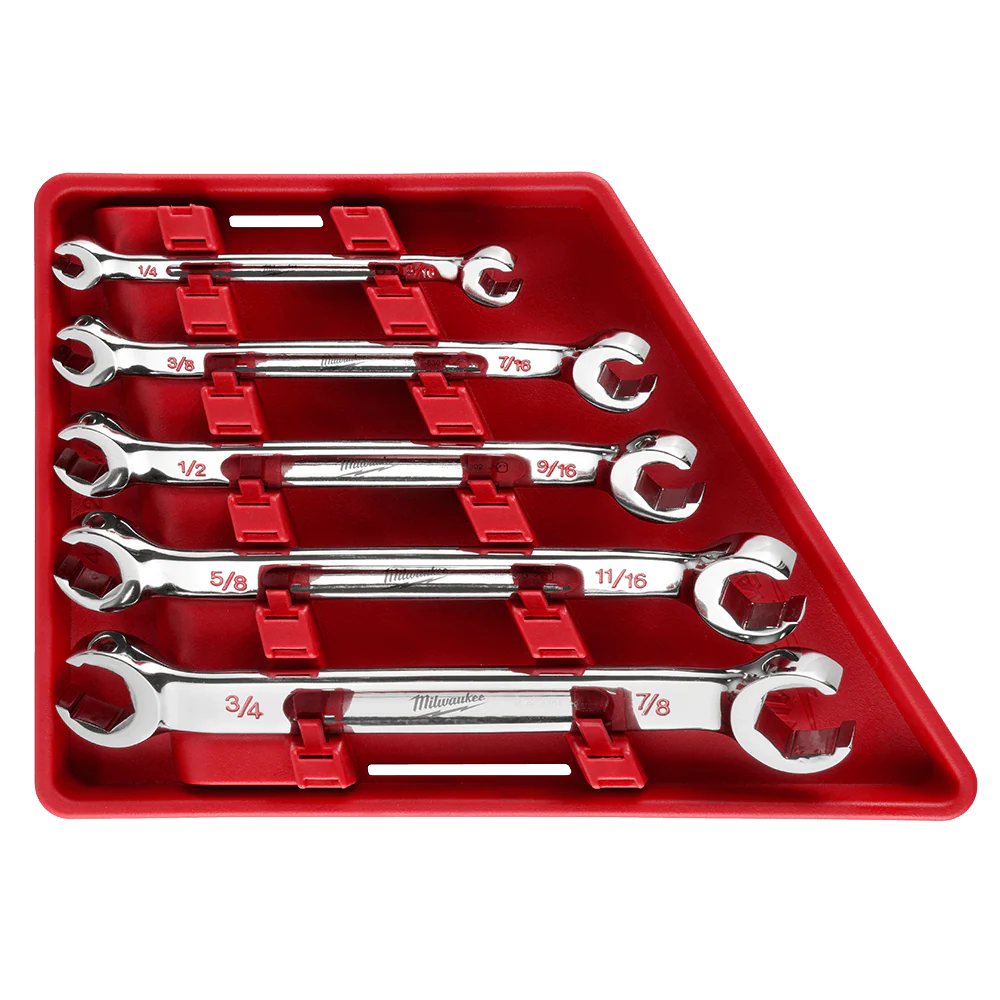 Milwaukee 5pc Double End Flare Nut – SAE - 48229470