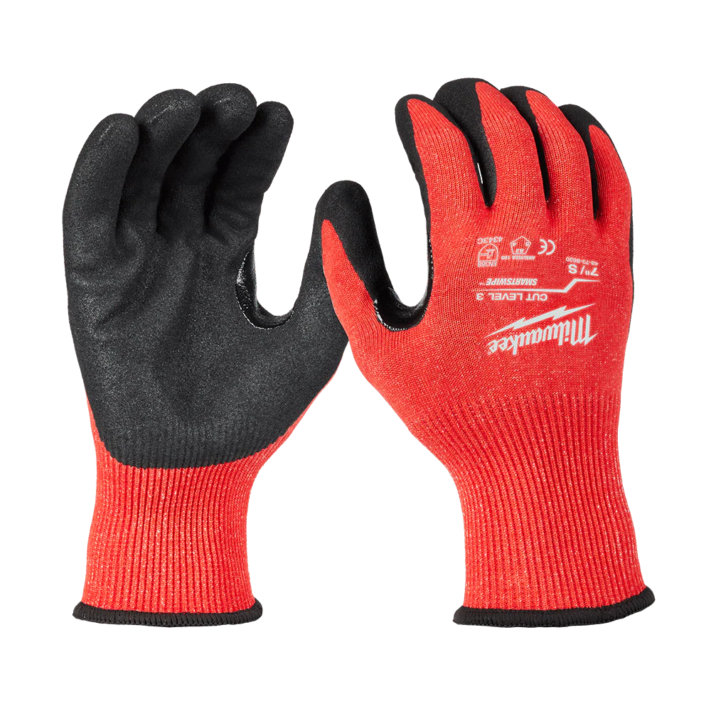 Milwaukee Cut 3(C) Nitrile Dipped Gloves 1 Pack - L - 48738632