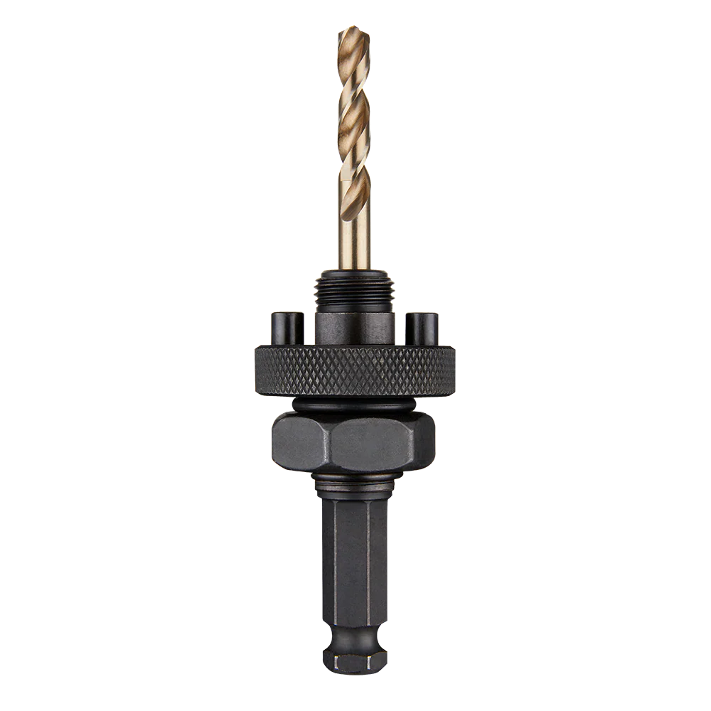 Milwaukee Hole Dozer™ with Carbide Teeth Hole Saw Large Quick-Change Arbor with Cobalt Pilot Bit 11.11mm 7/16" Shank - 32mm-175mm - 49567115