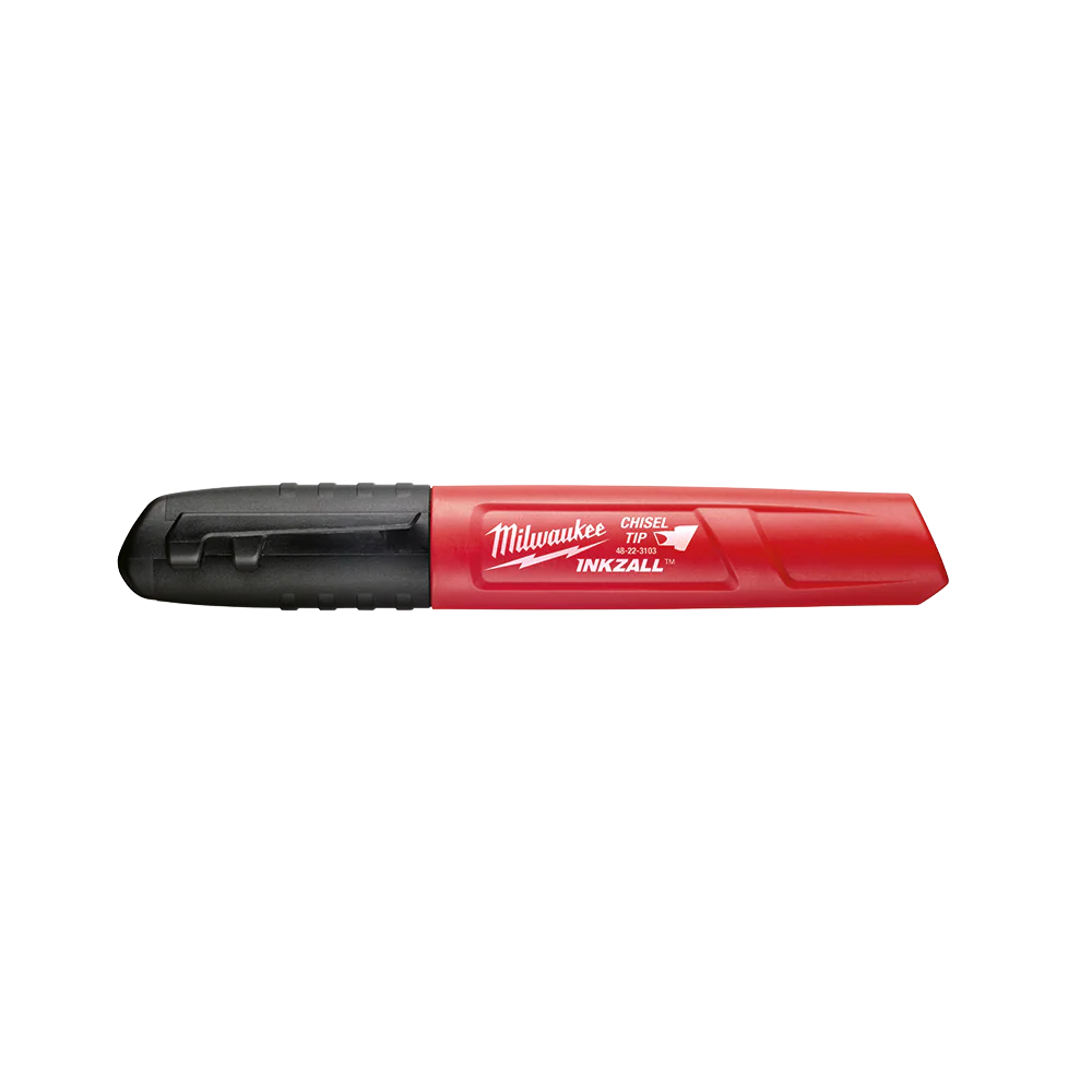 Milwaukee INKZALL™ Chisel Tip Marker Black  - 48223130