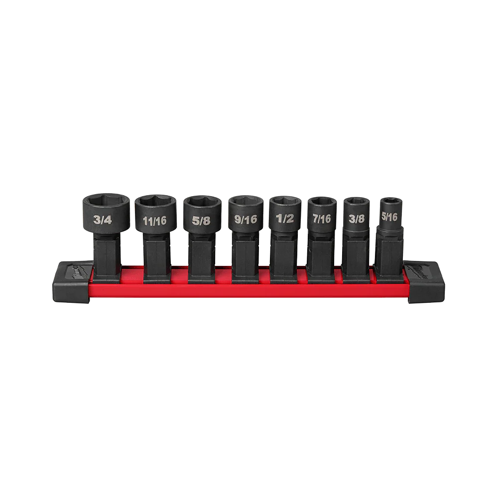 Milwaukee M12 FUEL™ SAE 8 PC. INSIDER Pass-Through Socket Set - 49161640