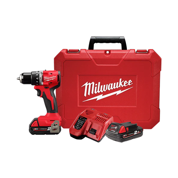 Milwaukee M18™ 13mm Brushless Hammer Drill/Driver Kit - M18BLPDRC202C