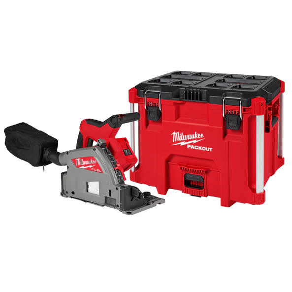Milwaukee M18 FUEL™ 165mm Track Saw (Tool Only) (XL Packout Tool Box) - M18FPS55-0P