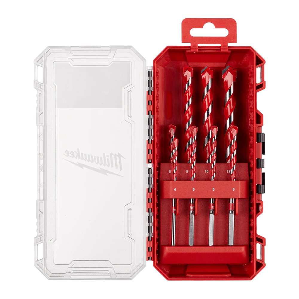 Milwaukee Masonry Hammer Drill Bit 8PC Set - 49323561