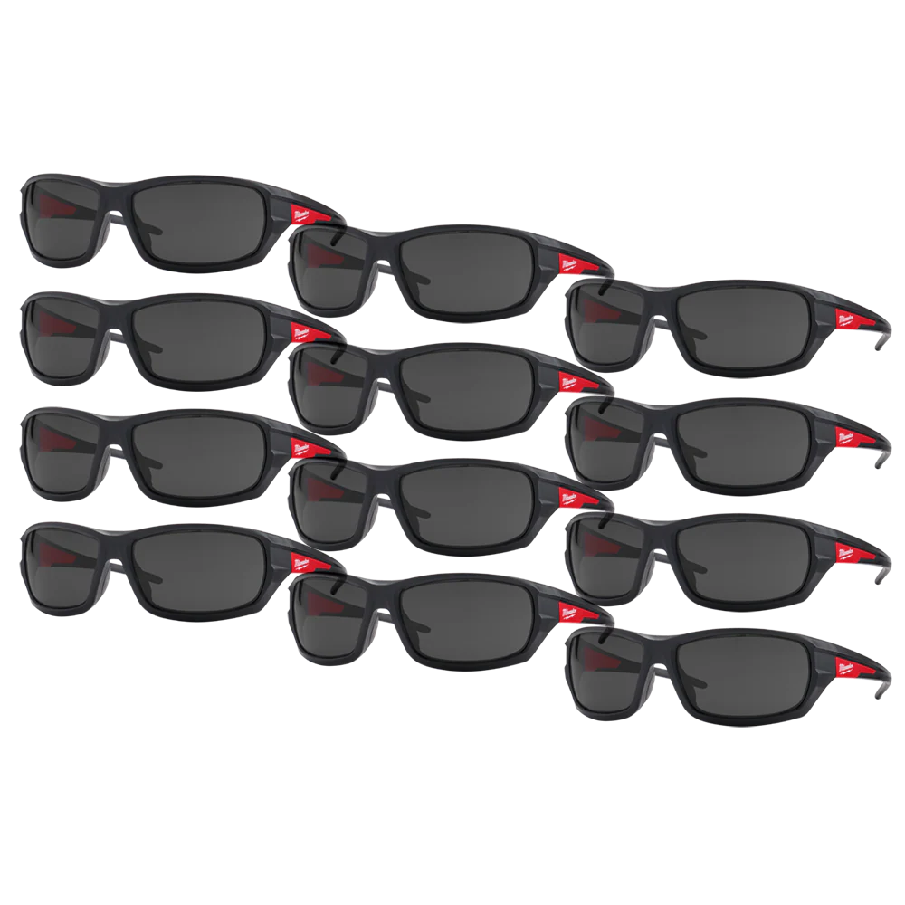 Milwaukee Performance Safety Glasses 12 Pack - Tinted - 48732925A