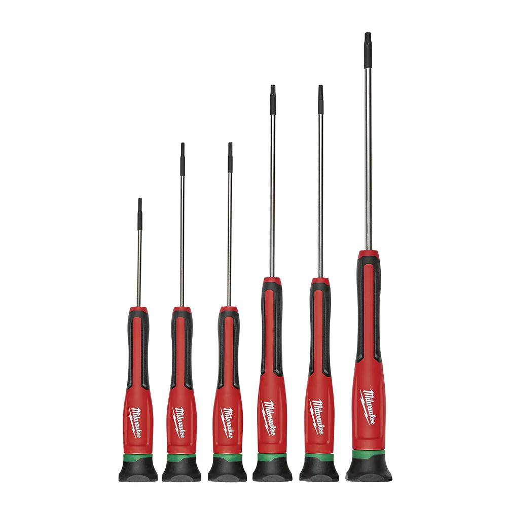 Milwaukee Screwdriver Set Precision Torx 6Pc - 48222610