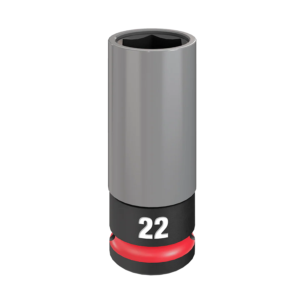 Milwaukee Shockwave 1/2" Drive 22mm Lug Nut Socket - 49667807