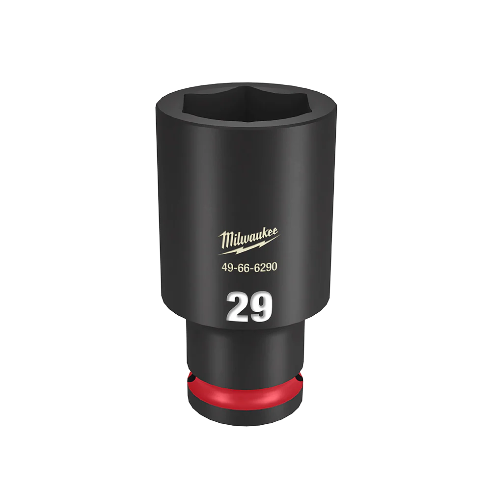 Milwaukee SHOCKWAVE™ 1/2" Drive 29mm Deep 6 Point Impact Socket - 49666290