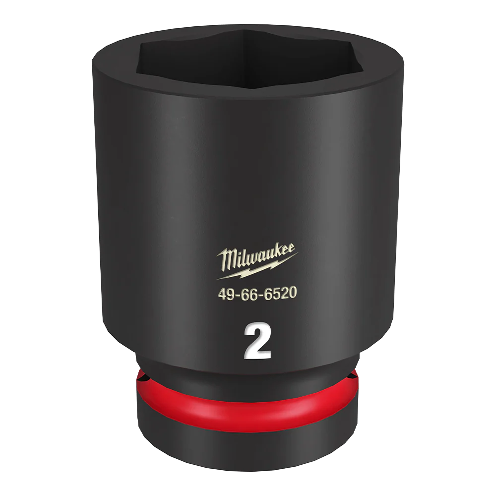 Milwaukee SHOCKWAVE™ 1" Drive 2" Deep 6 Point Impact Socket  - 49666520