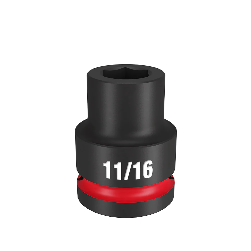 Milwaukee SHOCKWAVE™ 3/4" Drive 11/16" Standard 6 Point Impact Socket - 49666302