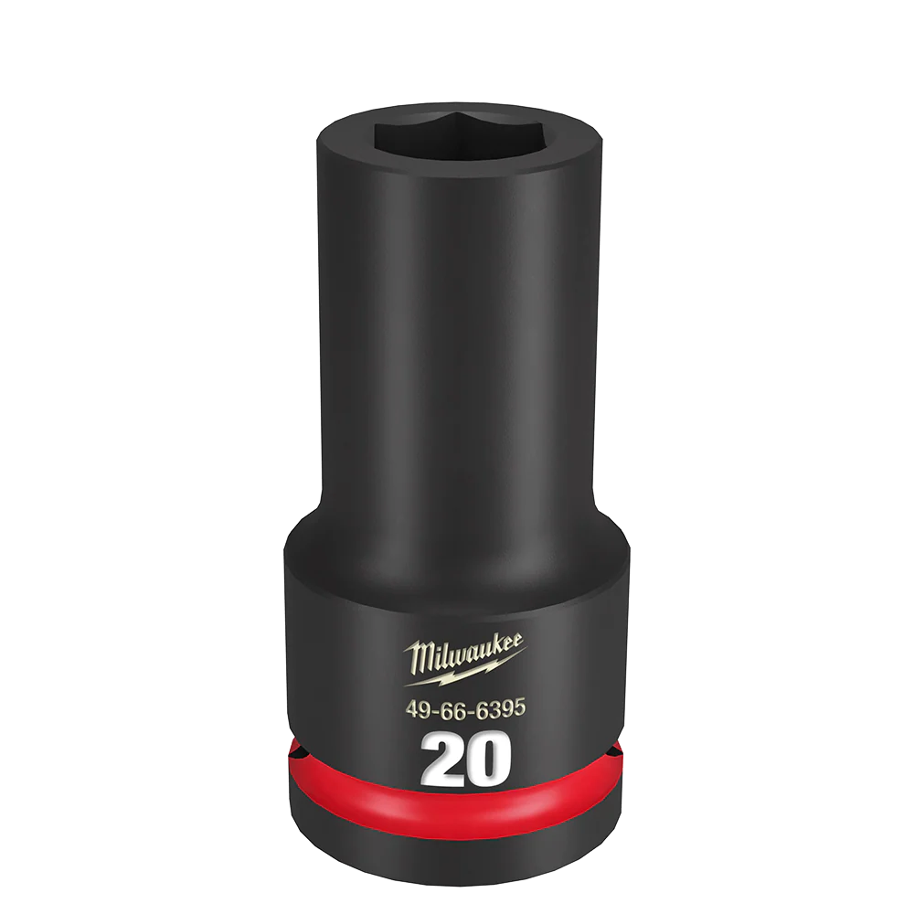 Milwaukee SHOCKWAVE™ 3/4" Drive 20mm Deep 6 Point Impact Socket - 49666395