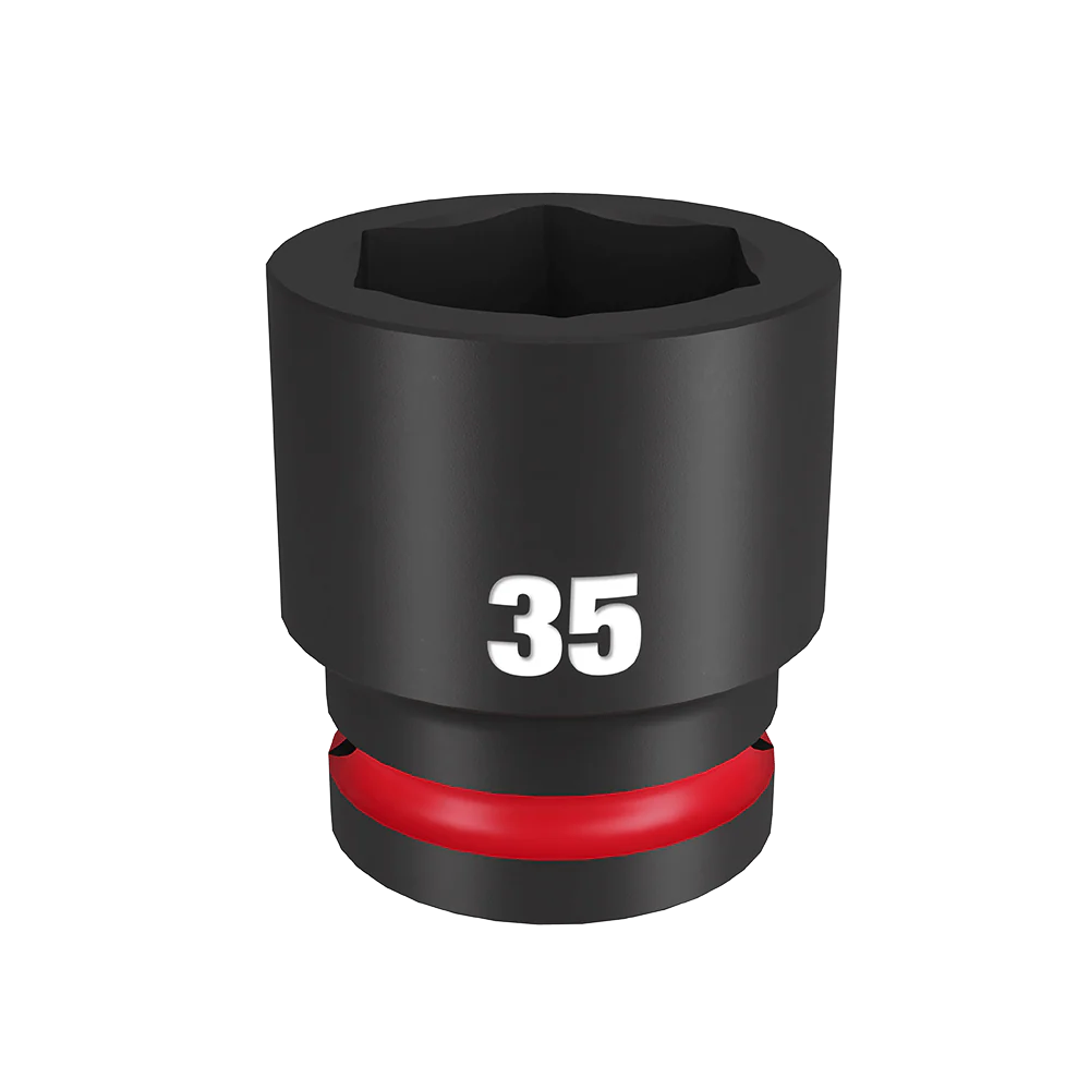 Milwaukee SHOCKWAVE™ 3/4" Drive 35mm Standard 6 Point Impact Socket - 49666373