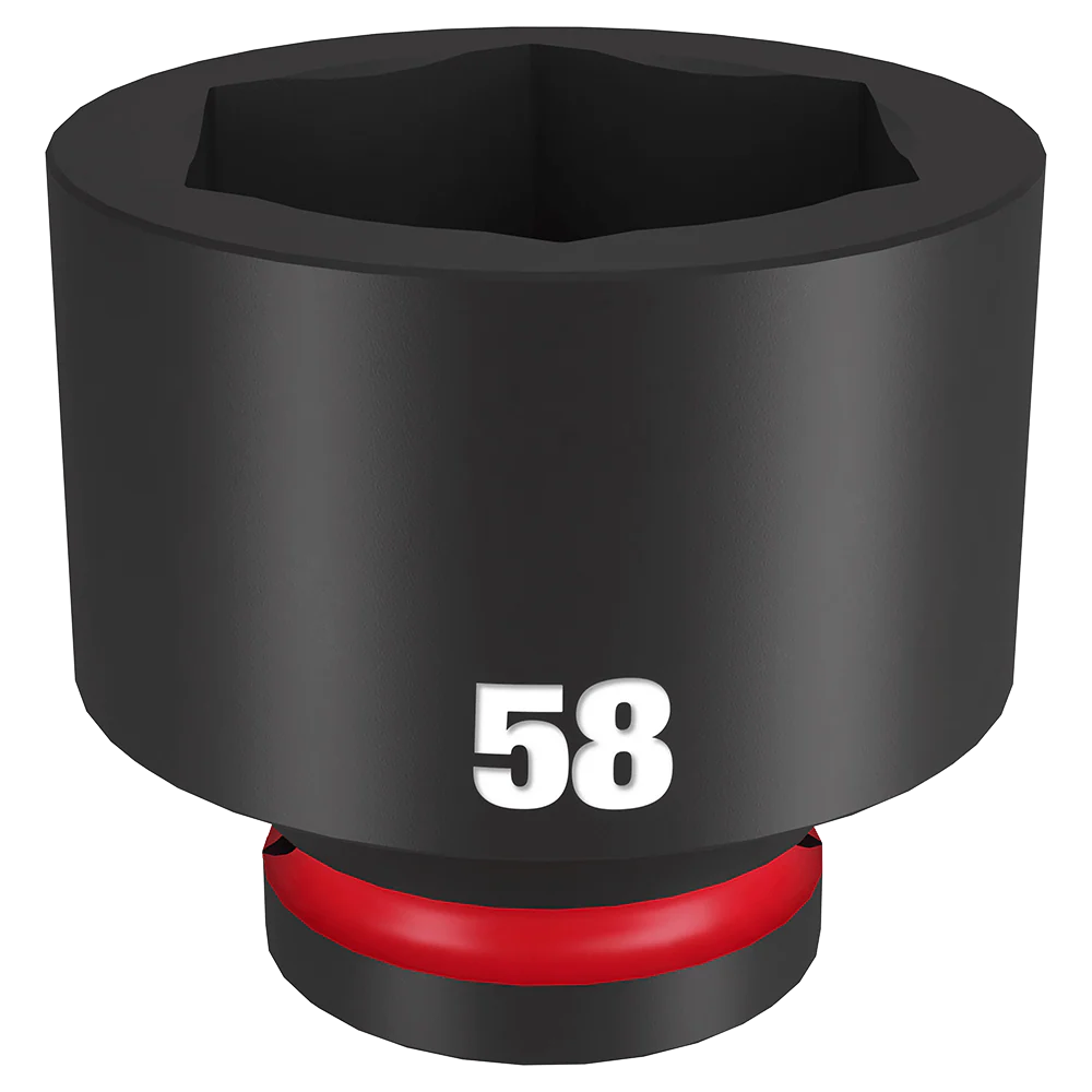 Milwaukee SHOCKWAVE™ 3/4" Drive 58mm Standard 6 Point Impact Socket - 49666391