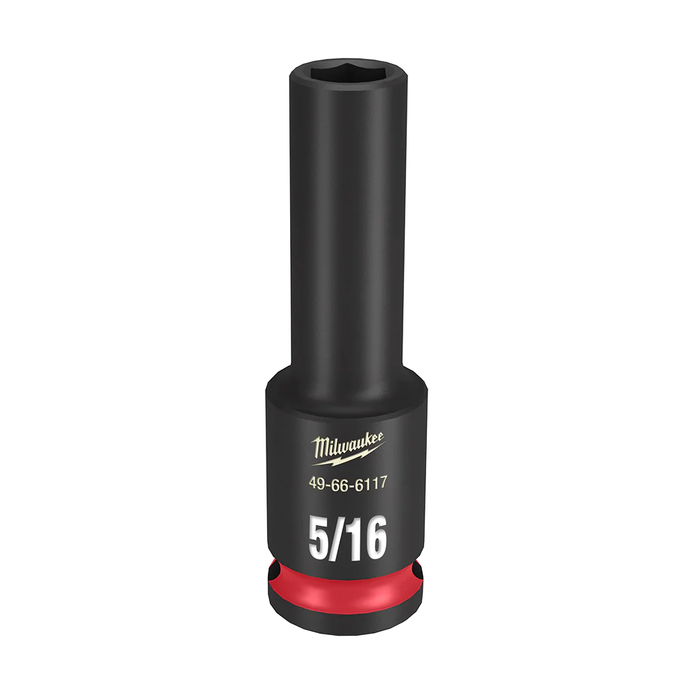 Milwaukee SHOCKWAVE™ 3/8" Drive 5/16" Deep 6 Point Impact Socket - 49666117