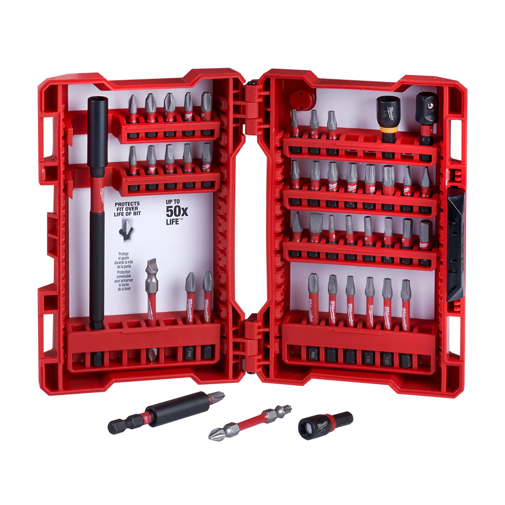 Milwaukee SHOCKWAVE™ 45 Pce Impact Driver Bit Set - 48324023