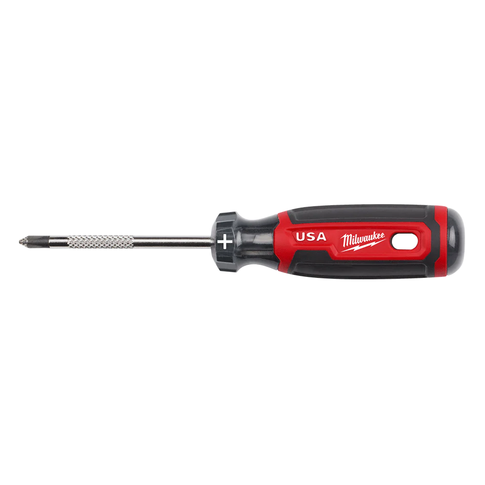 Milwaukee USA Made Cushion Grip Phillips #1 x 3" Screwdriver From 6PCE - MT201