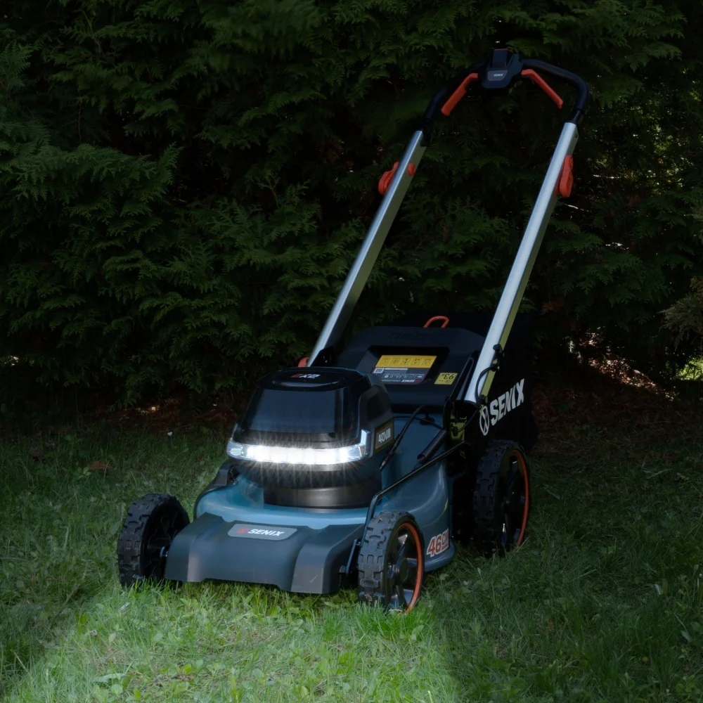 SENIX 2X2 36V Brushless 46cm (18") Self-Propelled Lawnmower Kit (2 EXTRA BATTERIES FREE) FREE DELIVERY AUSTRALIA WIDE - Image 5