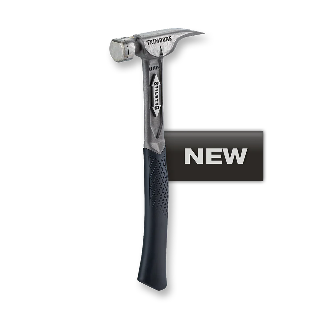 Stiletto 10oz TRIMBONE⢠Smooth/Curve Titanium hammer